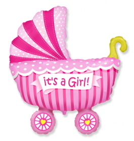 Vežimėlis „It’s a girl“