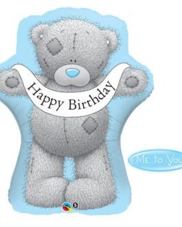 Meškiukas Tedis „Happy birthday“