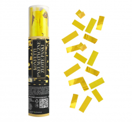 Konfeti patranka auksinė