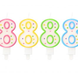 Skaičius su taškučiais 8