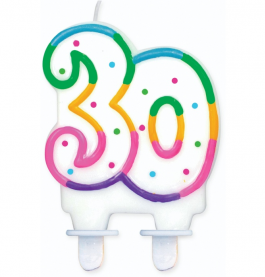 Skaičius su taškučiais 30