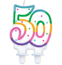 Skaičius su taškučiais 50