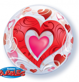 Red Hearts & Filigree