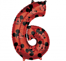 Skaičius 6 su Mikiu