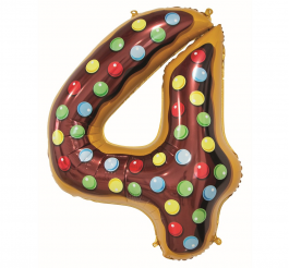 Skaičius 4 sausainis