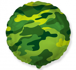 Kamufliažinis apvalus