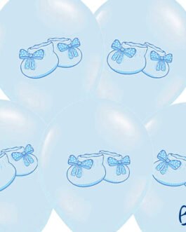 Bootee, Pastel Baby Blue