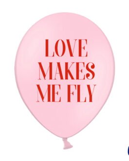 Love makes me fly pink
