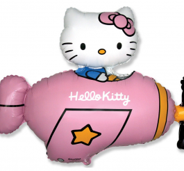 Hello Kitty on the Plane, fuchsia