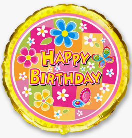 Happy birthday flowers