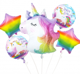 Unicorn set / 5 pcs.