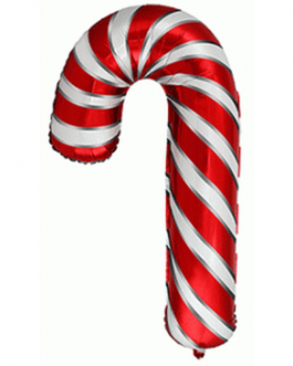 XMas Lollipop, white-red