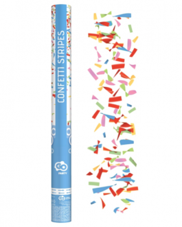 Confetti Cannon Mix, paper, assorted / 60 cm