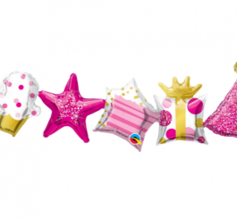 Birthday Pink girlianda