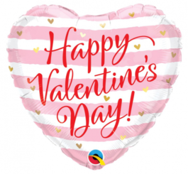 Happy Valentine’s Day Pink white