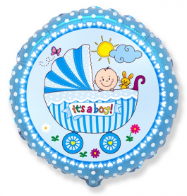 Vežimėlis „it’s a boy“