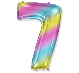 Spalvotas skaičius 7