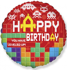 Birthday, su kaladėlėmis