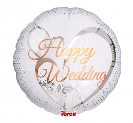 Happy Wedding- balta