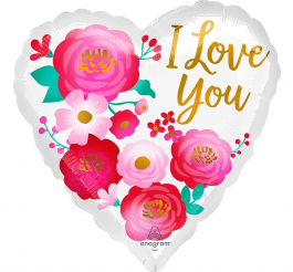 Love You Ombré Flowers