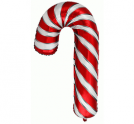 XMas Lollipop, white-red